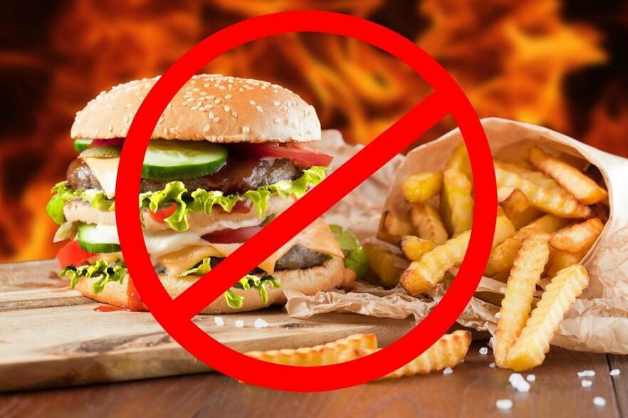 potentziarako elikagai kaltegarriak